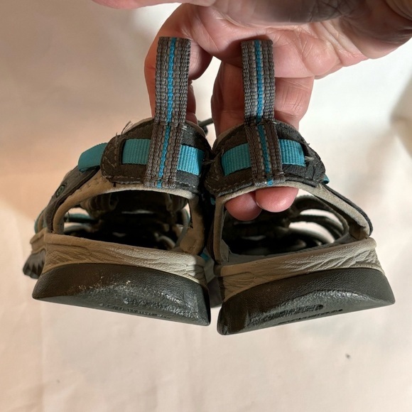KEEN Sz 7.5 Whisper Bungee Closure Hiking Outdoor EVA Footbed Sandals - Picture 8 of 11